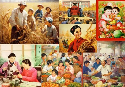 这个六一，网络安全科技馆与中粮博合作推出粮食年画展，为孩子讲述粮食故事，让成人重温童年时光